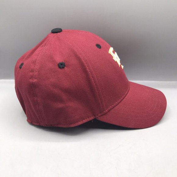 Florida State Seminoles Top of the World Rookie One-Fit Youth Hat FSU Garnet EUC - Picture 2 of 6